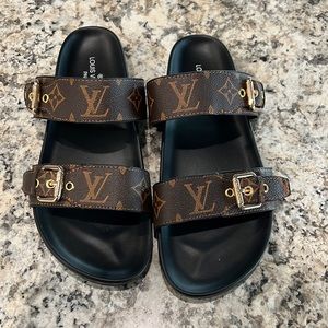 Fake LV sandals. Size 7.5-8.